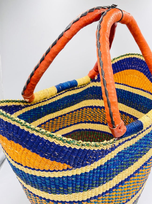 U-Shopper Basket/Blue-Yellow