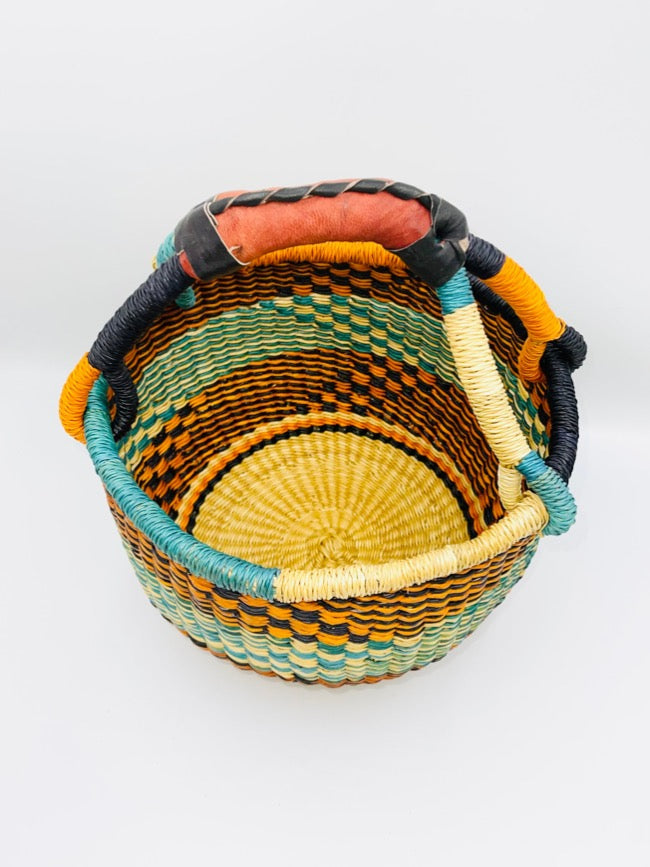 African Small Round basket/Bolga Round Basket/Ghana basket