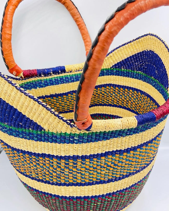 U-Shopper Basket/Blue-Yellow