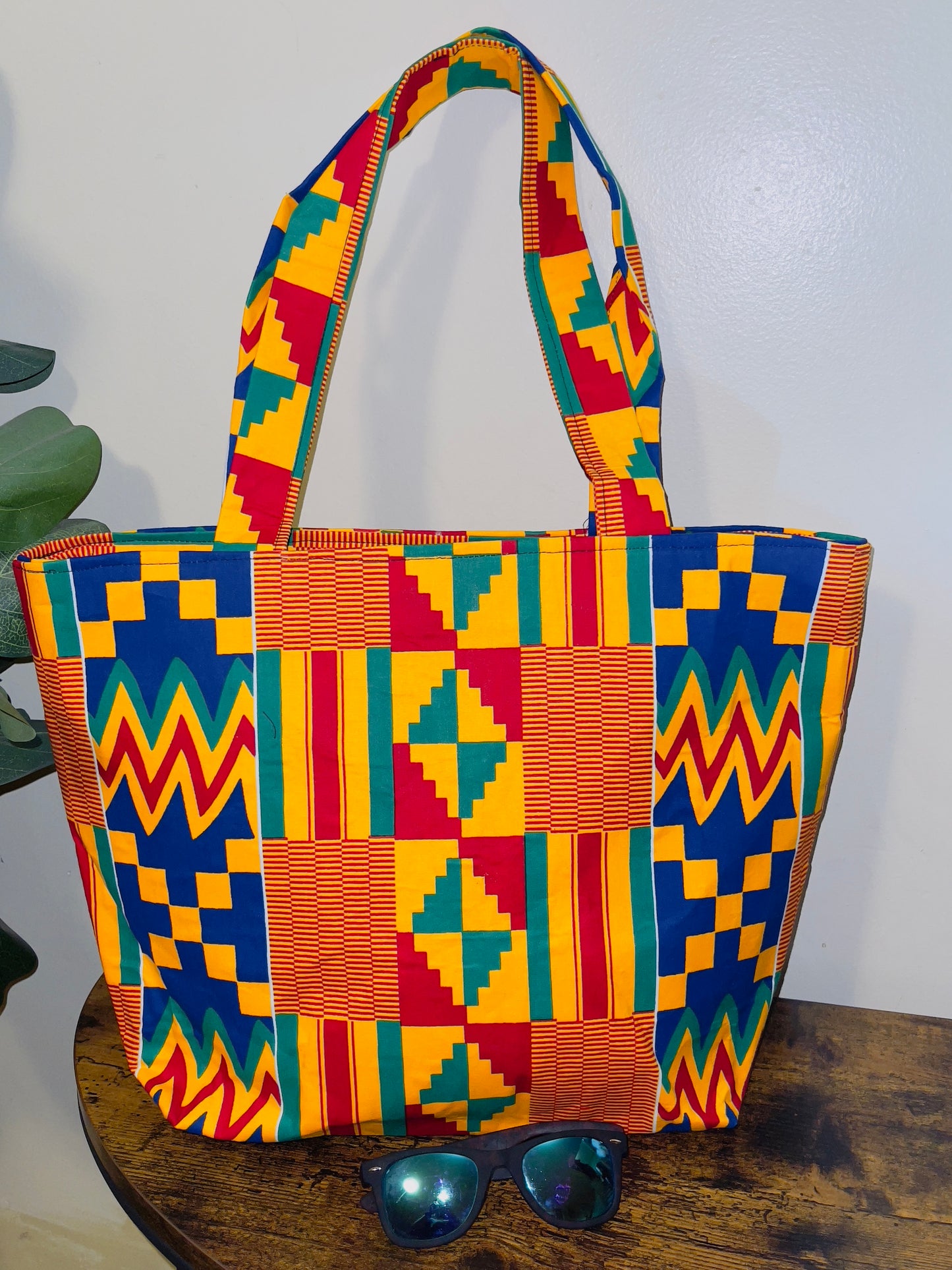Multipurpose Ankara tote bag